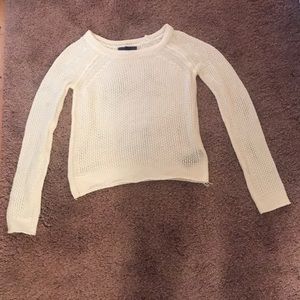 Cream sweater